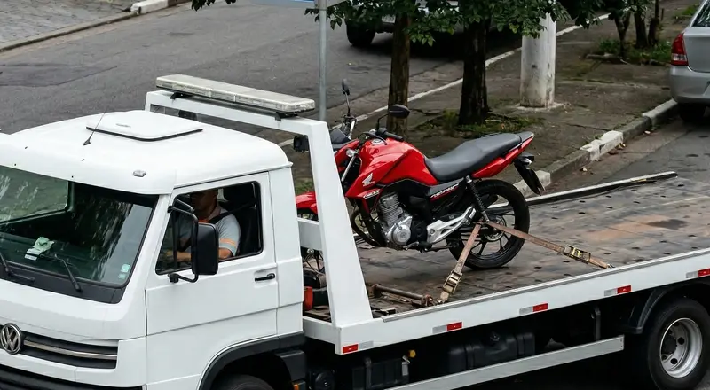 Reboque de moto em Vitória – guincho especializado para motocicletas